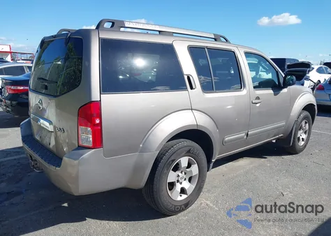 2006 Nissan Pathfinder S z USA, uszkodzony, nr VIN 5N1AR18UX6C681598
